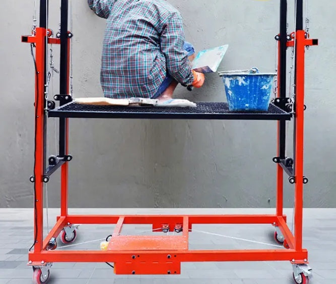 Stilladser med elektrisk lift