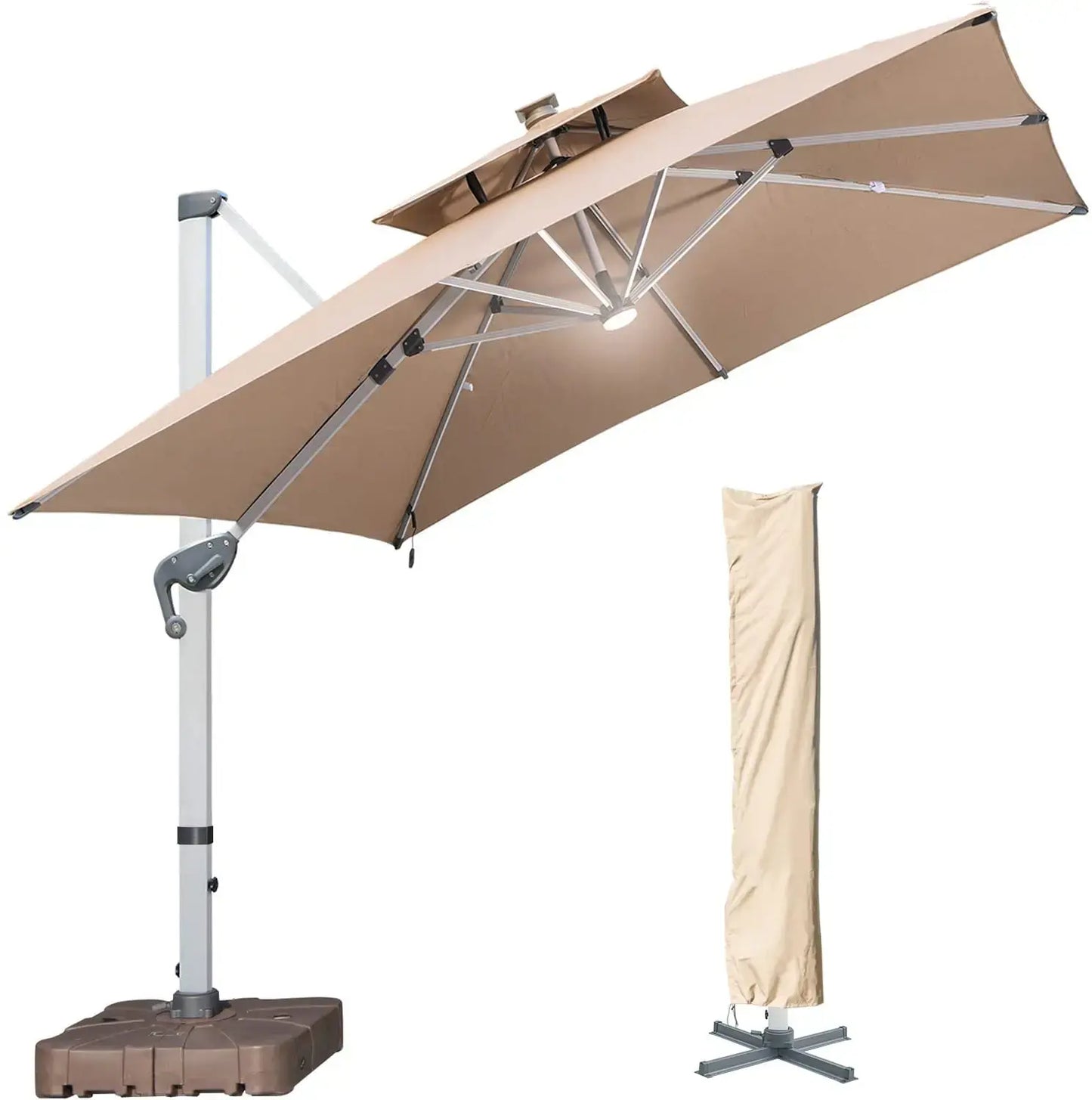 Paraply for uteplass
