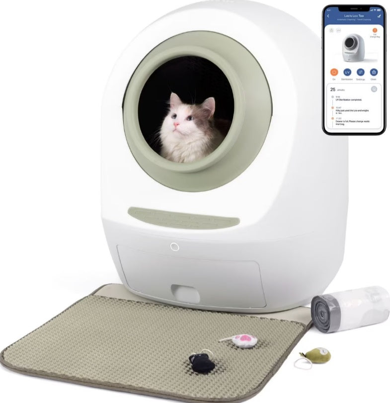 Selvrensende kattebakke